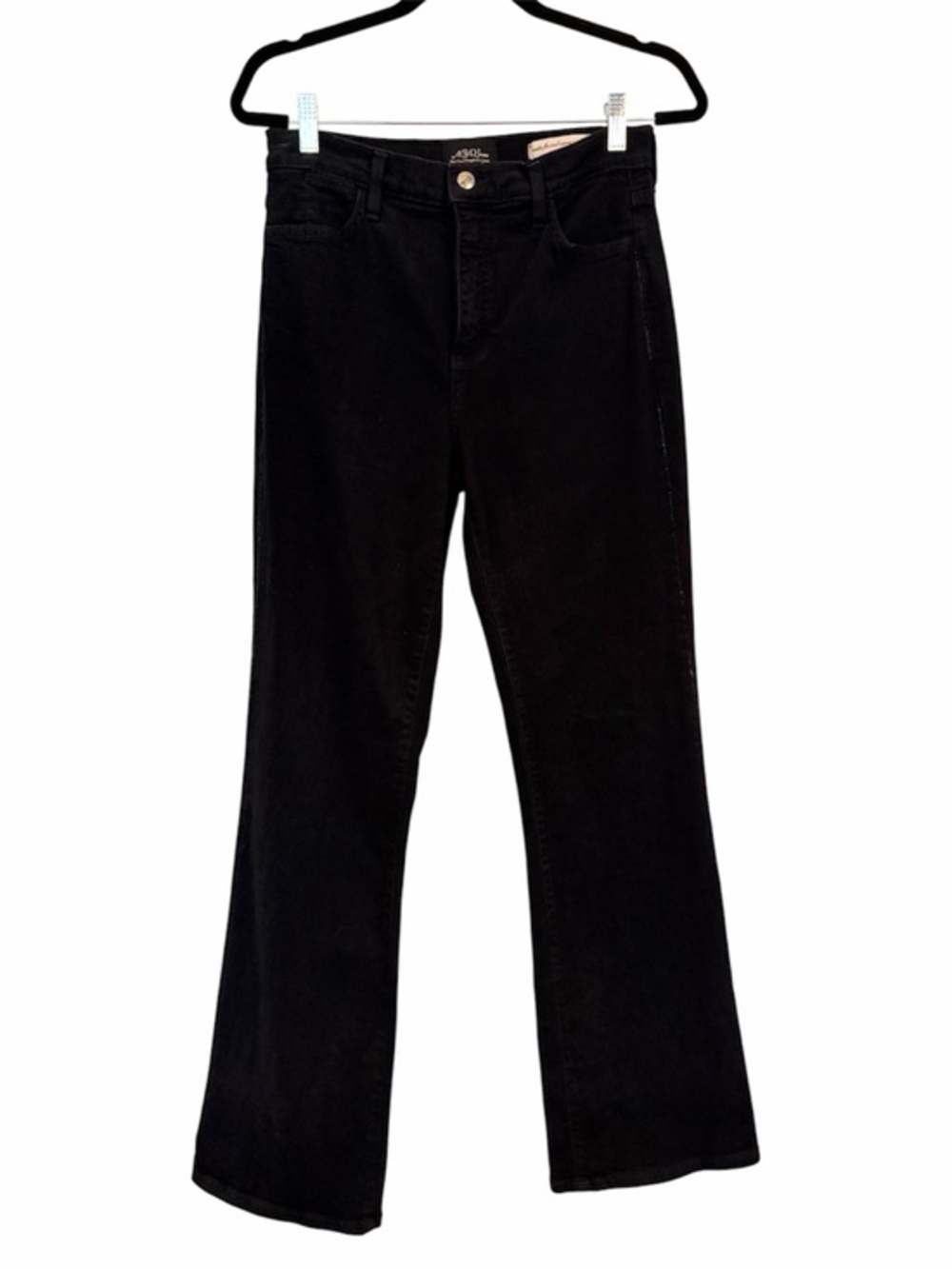 NYDJ 8 Jeans Black Jeans Marilyn Straight Leg